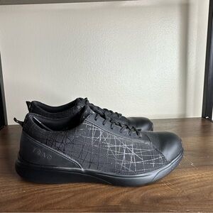Traq by Alegria Qest Black Sneakers Sz 39